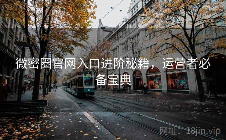 微密圈官网入口进阶秘籍，运营者必备宝典  第2张