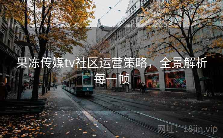 果冻传媒tv社区运营策略，全景解析每一帧  第1张